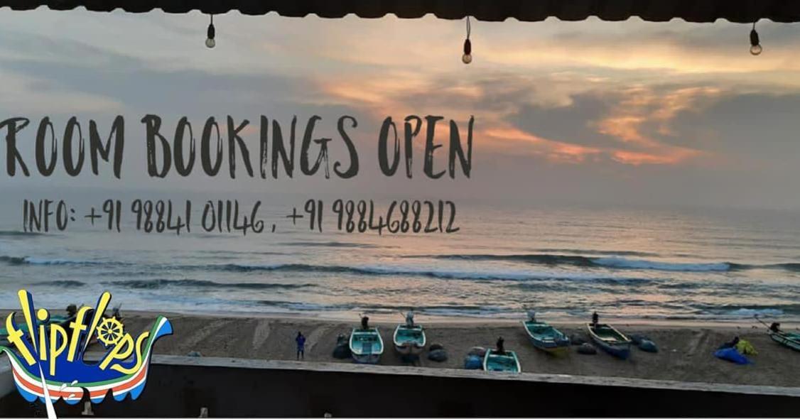 Flipflops Beach Shack Mahabalipuram Extérieur photo